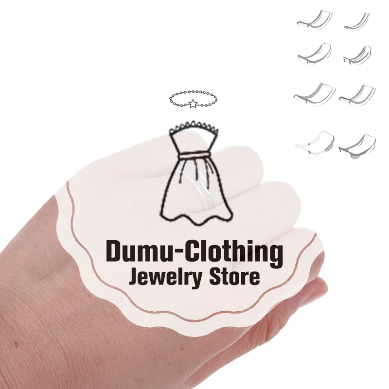 

8pcs Invisible Ring Size Adjuster for Loose Ring Size Reducer Spacer Ring Guard