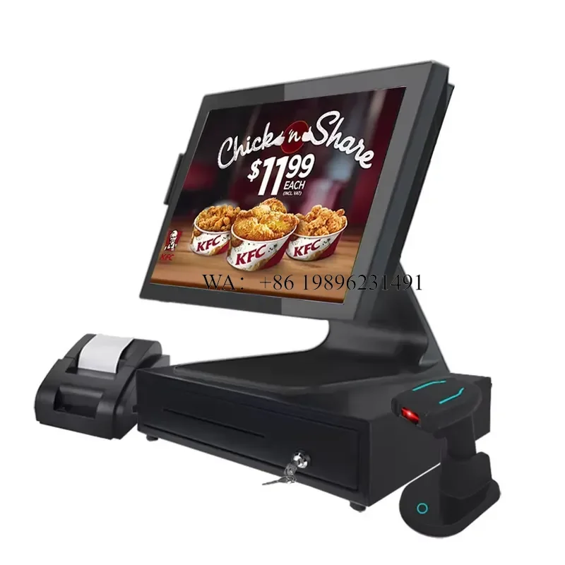 Restaurant Touch Screen POS All in One Window Software Is for Internet Service of Pos System