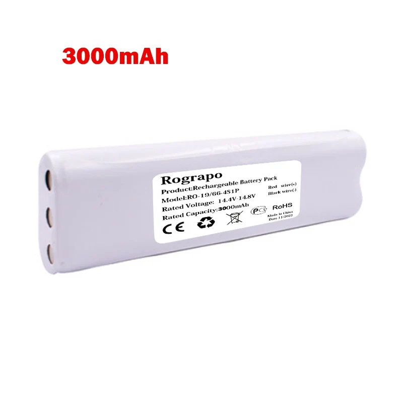 New 14.8V 3000mAh Li-ion Battery Pack For Philips FC8810, FC8820, FC8830, FC8832, FC8932 For Midea R3-L081C Robot Vacuum Cleaner