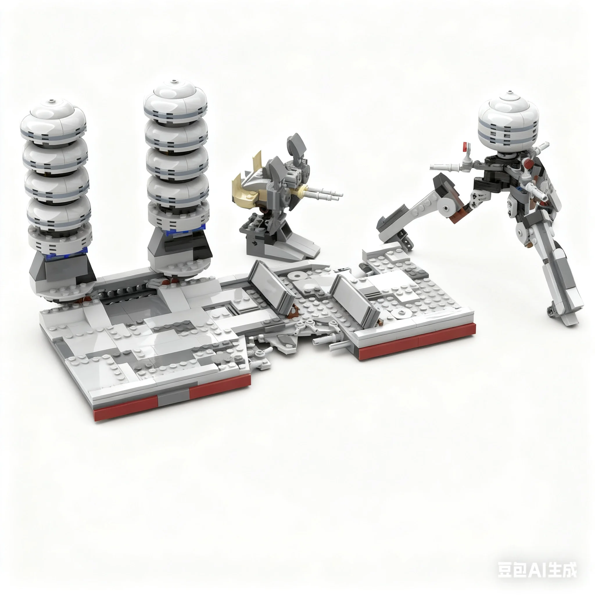 623pcs MOC Mygeeto Order Alternate Model Building Blocks Construction Education Kids Idea Brick Birthday Christmas Gift Toys