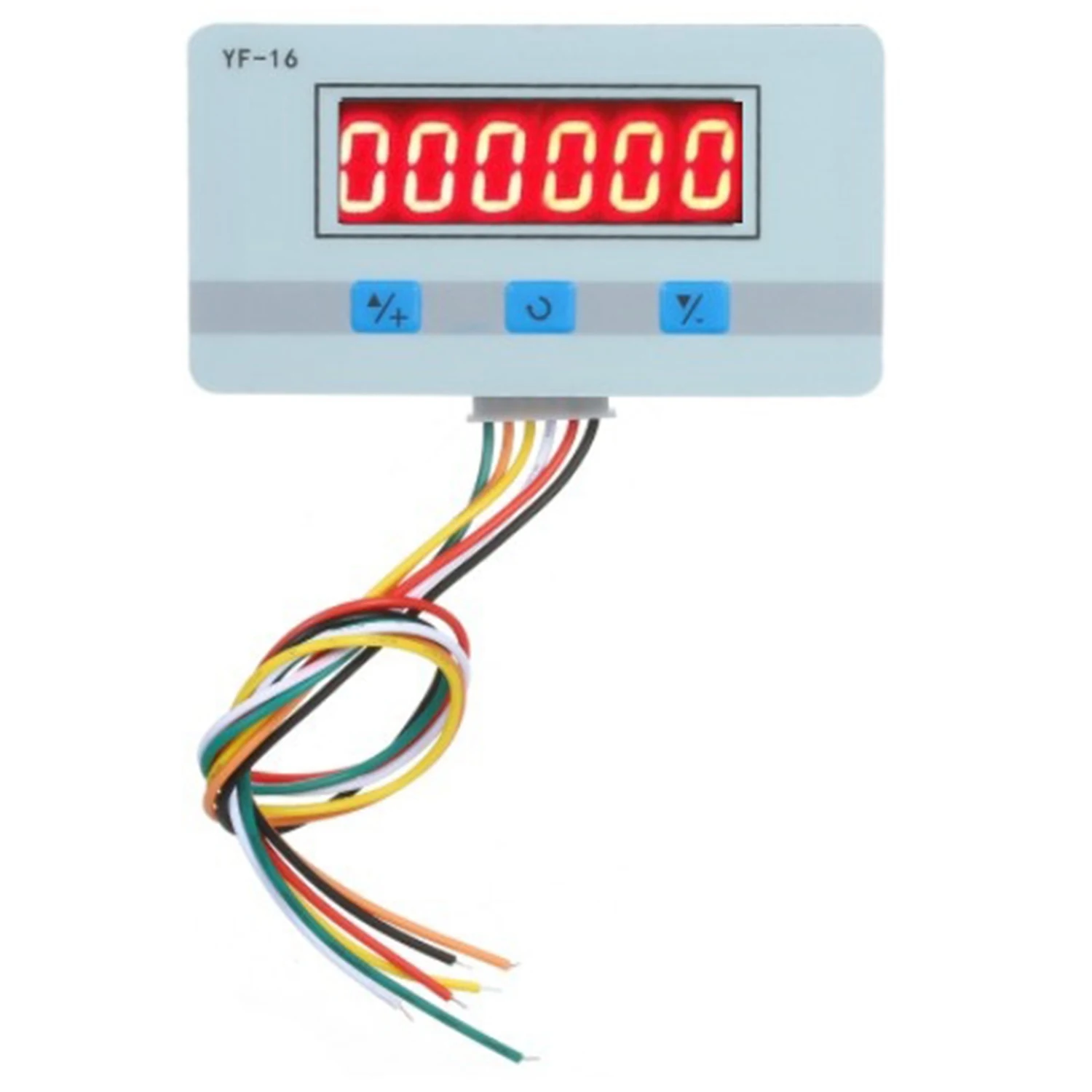 RA-Digital Counter Module DC/AC5V-24V Hour Meter Mini Calculator Electronic Totalizer with NPN and PNP Signal