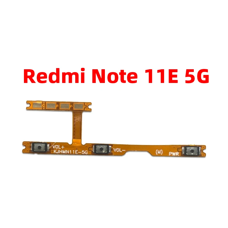 For Xiaomi redmi note 11E 5G Power ON OFF Volume Camera Key Button Switch Flex Cable Replacement