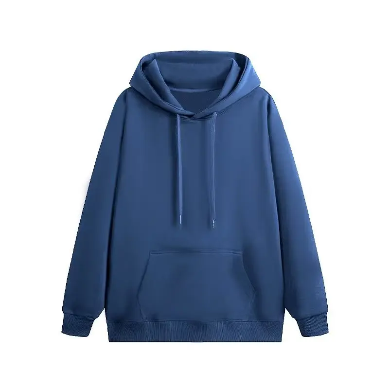 Herren- und Damen-Hoodies in Unifarben mit Taschen, Sport- und Fitness-Sweatshirts, modische Freizeitpullover in mehreren Farben – Detail 15
