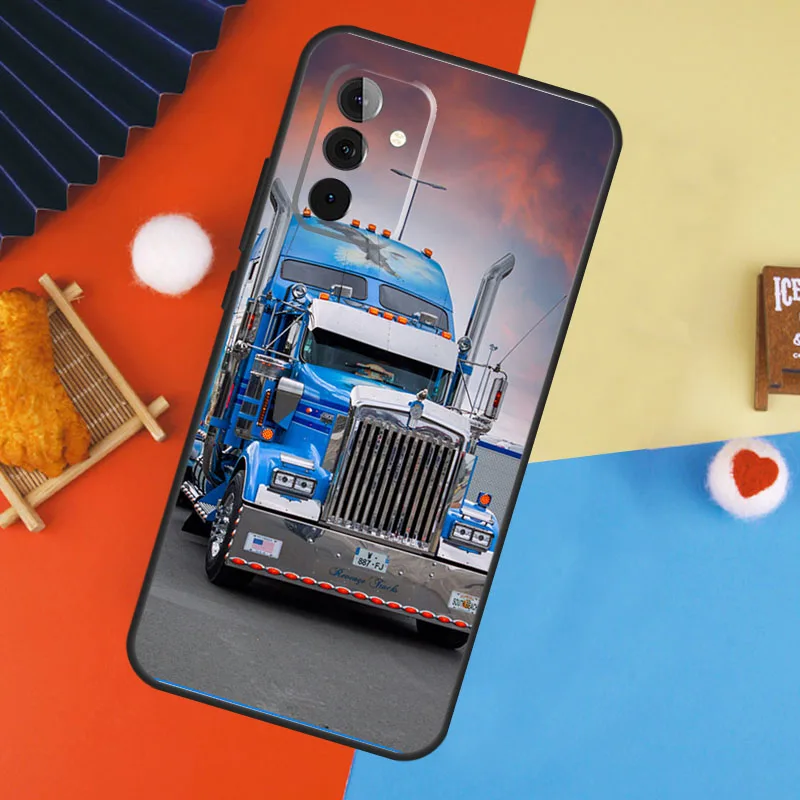 Cool Heavy Truck Car For Samsung Galaxy A13 A23 A33 A53 A15 A25 A35 A55 A51 A71 A12 A32 A52 A14 A34 A54 Case