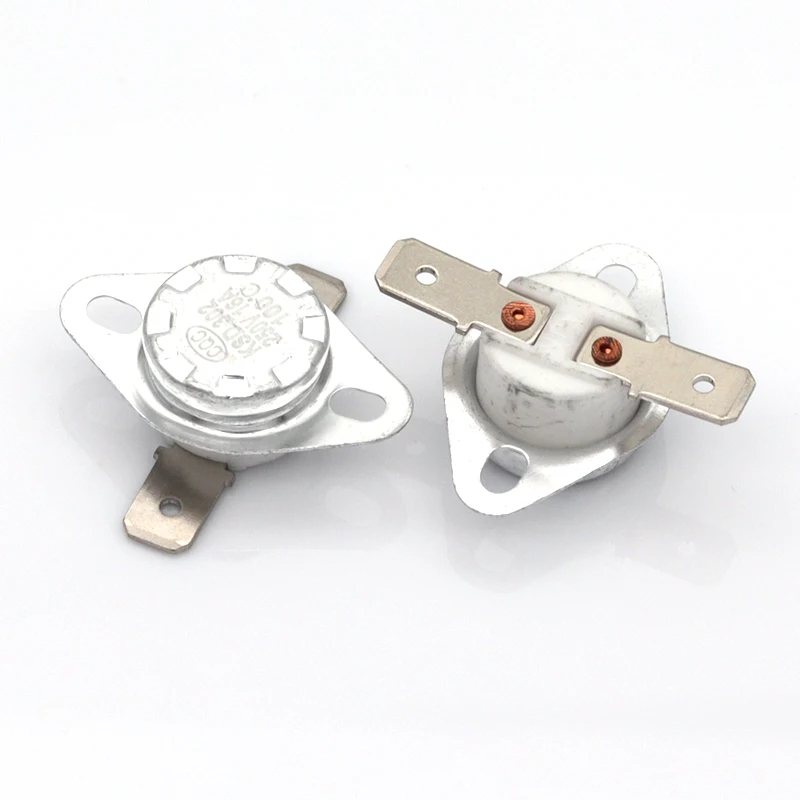 Normally open KSD302 16A 250V 40-180 Degree Ceramic KSD301 Normally Closed Temperature Switch Thermostat 45 55 60 65 70 75 80 85