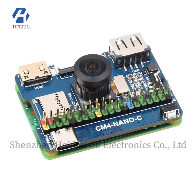 

Raspberry Pi CM4 Compute Module Ultra-Mini Expansion Board Compute Module 4 Baseboard Interface Module