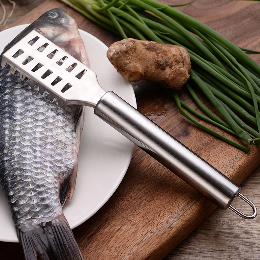

6pcs Fish Scale Planer Set Stainless Steel Rust-resistant Professional Cleaner Home Kitchen Gadgets Easy Use Descaler