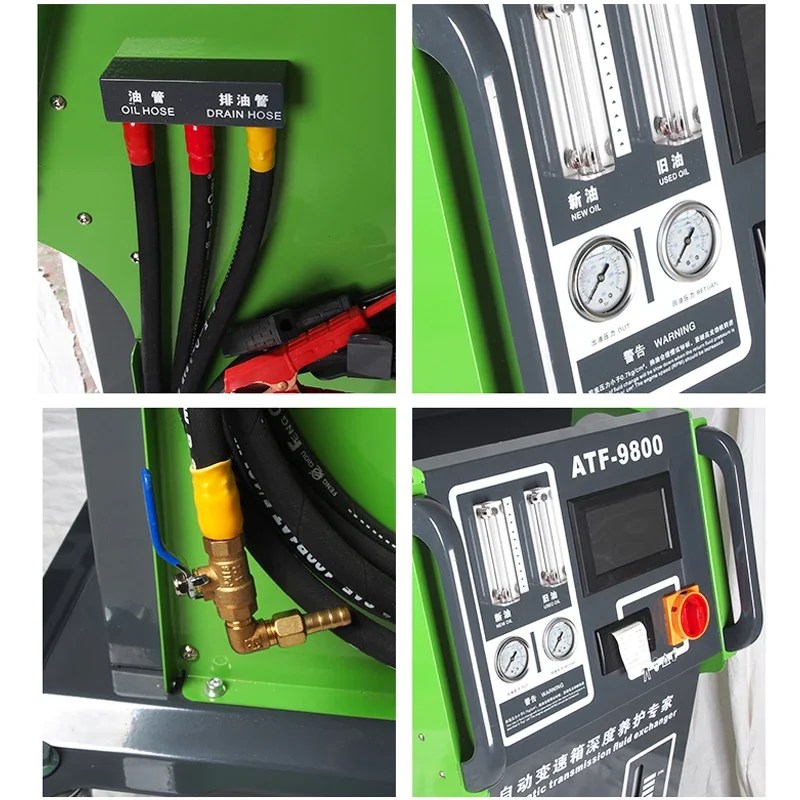 

TLF ATF9800 Автоматический преобразователь жидкости трансмиссионного обслуживания Atf Эквалайзер Английская операционная система с печатью