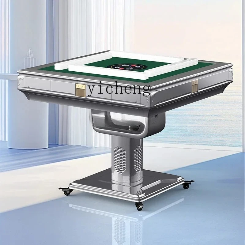 AA  mahjong machine Automatic household mahjong table Bass electric mahjong table Dual-purpose integrated folding