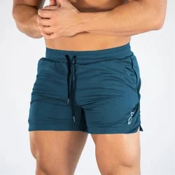 2024 NEW Fitness sports Shorts Man Summer Gyms Workout Male Breathable Mesh shorts Quick Dry Beach Short Pants men Sportswear