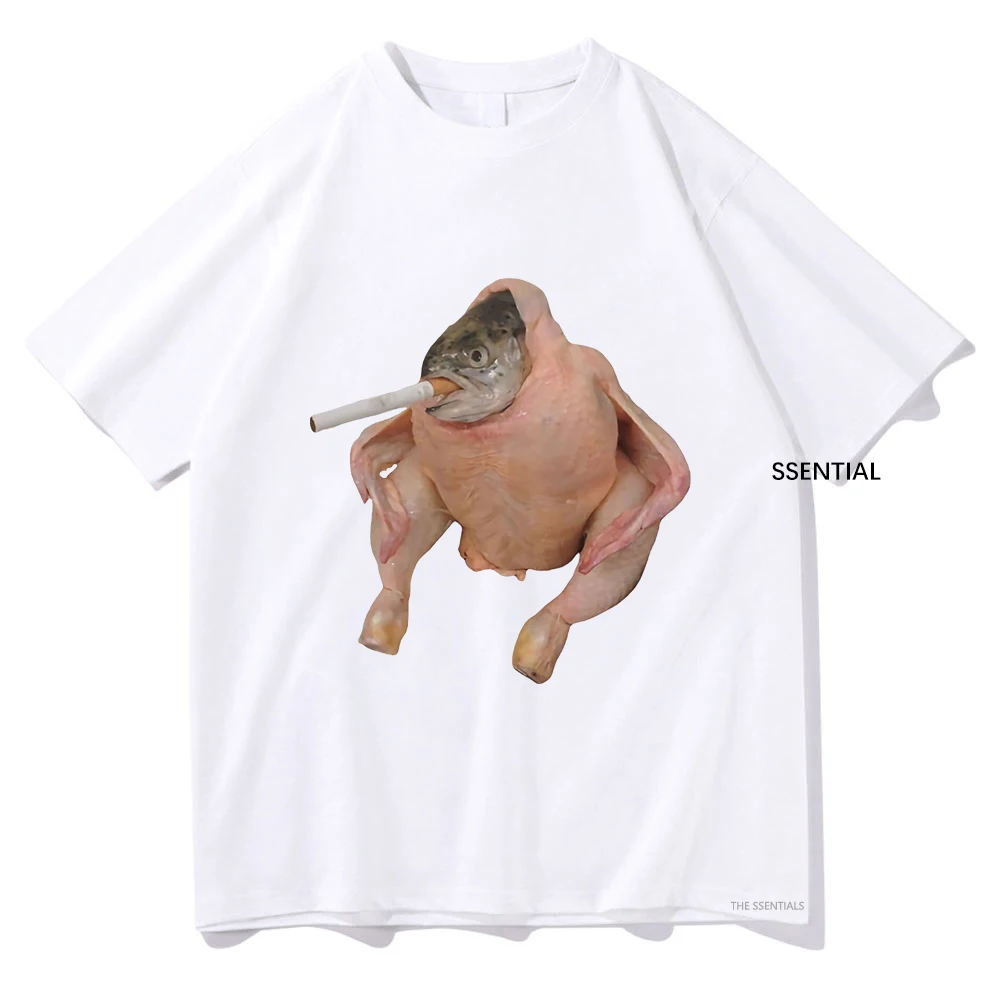 fish smoking cigarette in chicken Smoking, HD Png Download - 579x590(#183227) What is The Smoking Chicken