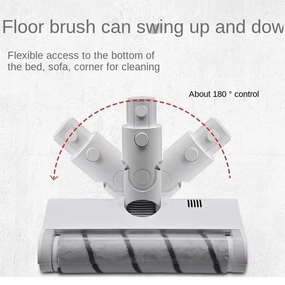 MIJIA 1C SCWXCQ01RR Handheld Wireless Vacuum Cleaner Floor Replacement Accessories Brush Head Suction Head Roller Brush for