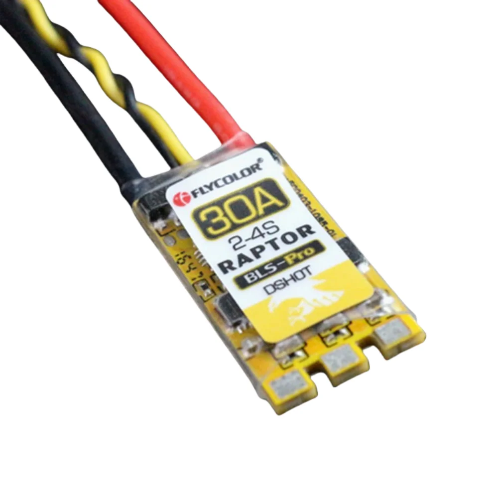 FLYCOLOR 30A ESC Dwukierunkowy Wodoodporny Bezszczotkowy Mały 2-4S Bez BEC Elektroniczny Regulator Obrotów do Mini Samochodu Łodzi