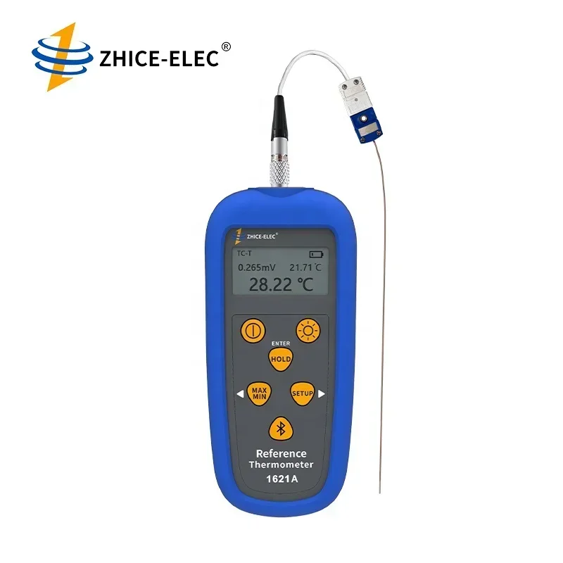 

2026 Temperature Detector Handheld Thermometer Calibrator Platinum Resistance/Thermistor/Thermocouple Thermometer
