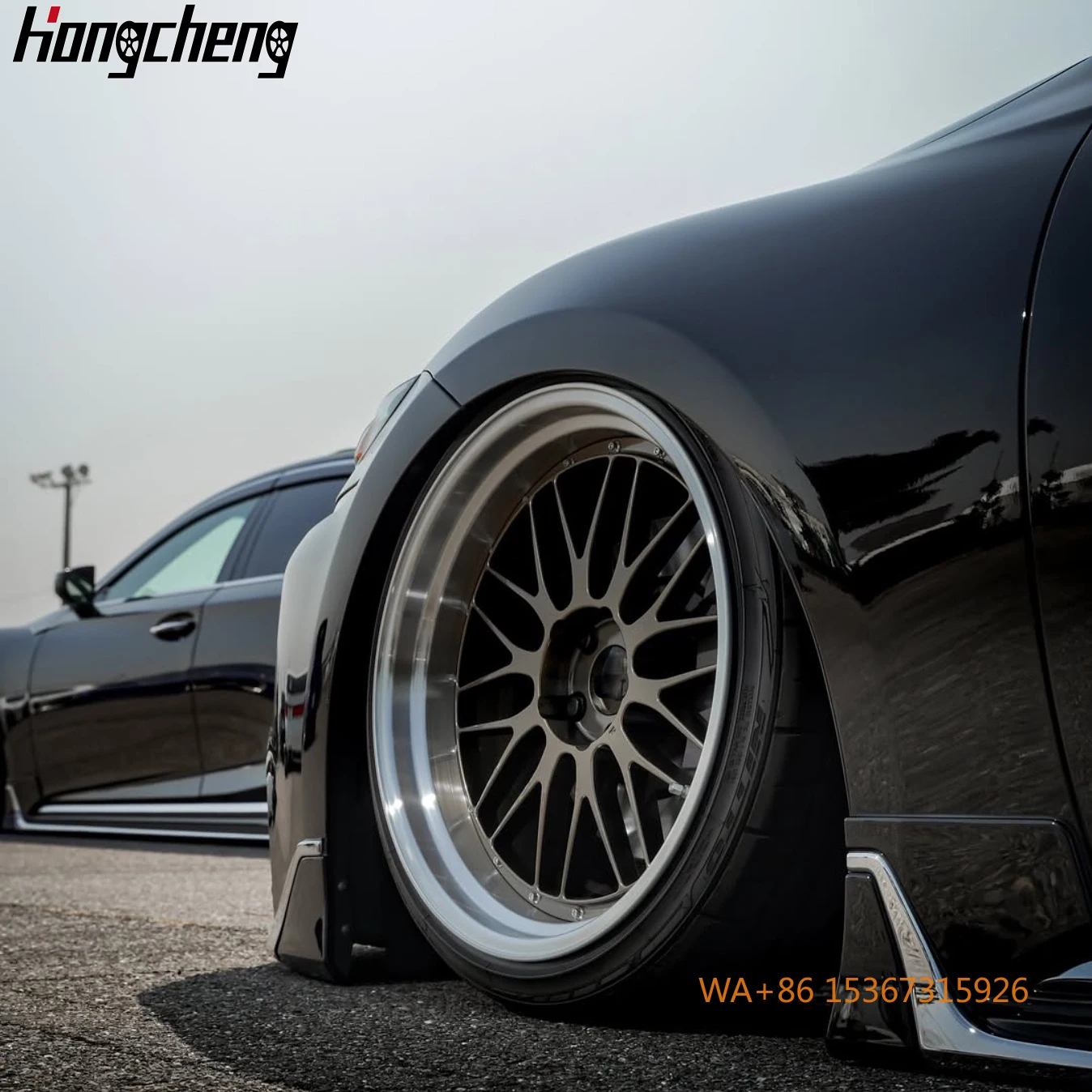 

17-22-дюймовые двухсоставные кованые диски Deep Dish на заказ, 5x120/5x114.3, из сплава 6061-T6, для роскошных спортивных автомобилей