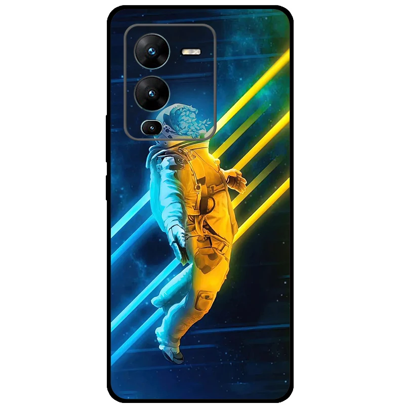 For vivo V25 Pro Case V2158 Soft Silicone TPU Phone Cover For vivo V25 Pro 5G Case Shockproof Capa V 25 Pro V25Pro Coque Cool image 2