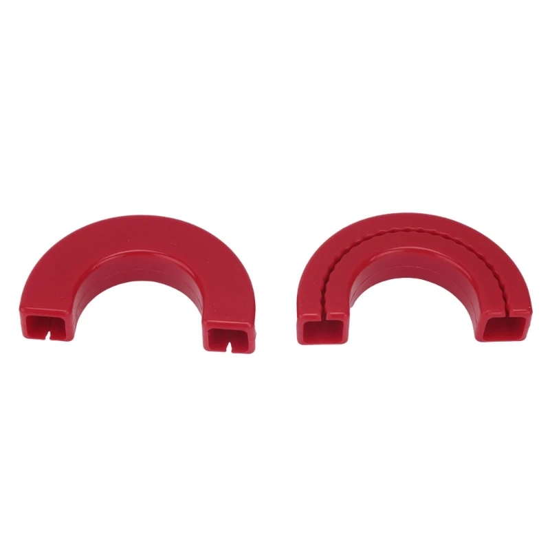 D5BE Tow Hook Contact Covers for 1500, Nitrile Rubber Pair with U-Shaped Profile