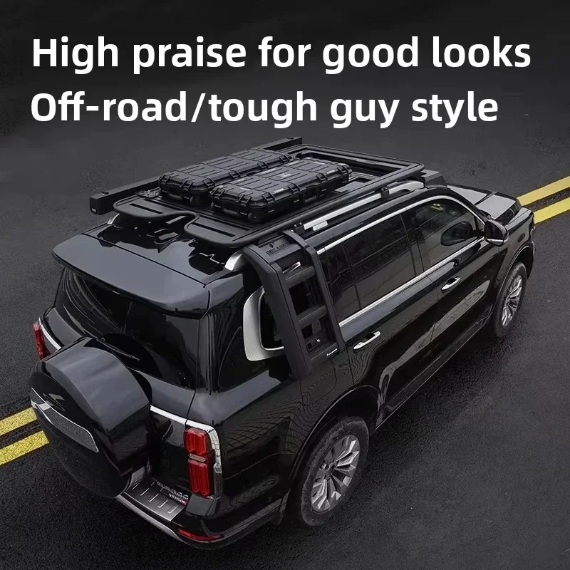 Roof Rack, Modified Expansion Platform, Ladder, Side Awning and Storage Box for Tank 500 Hi4-Z/T