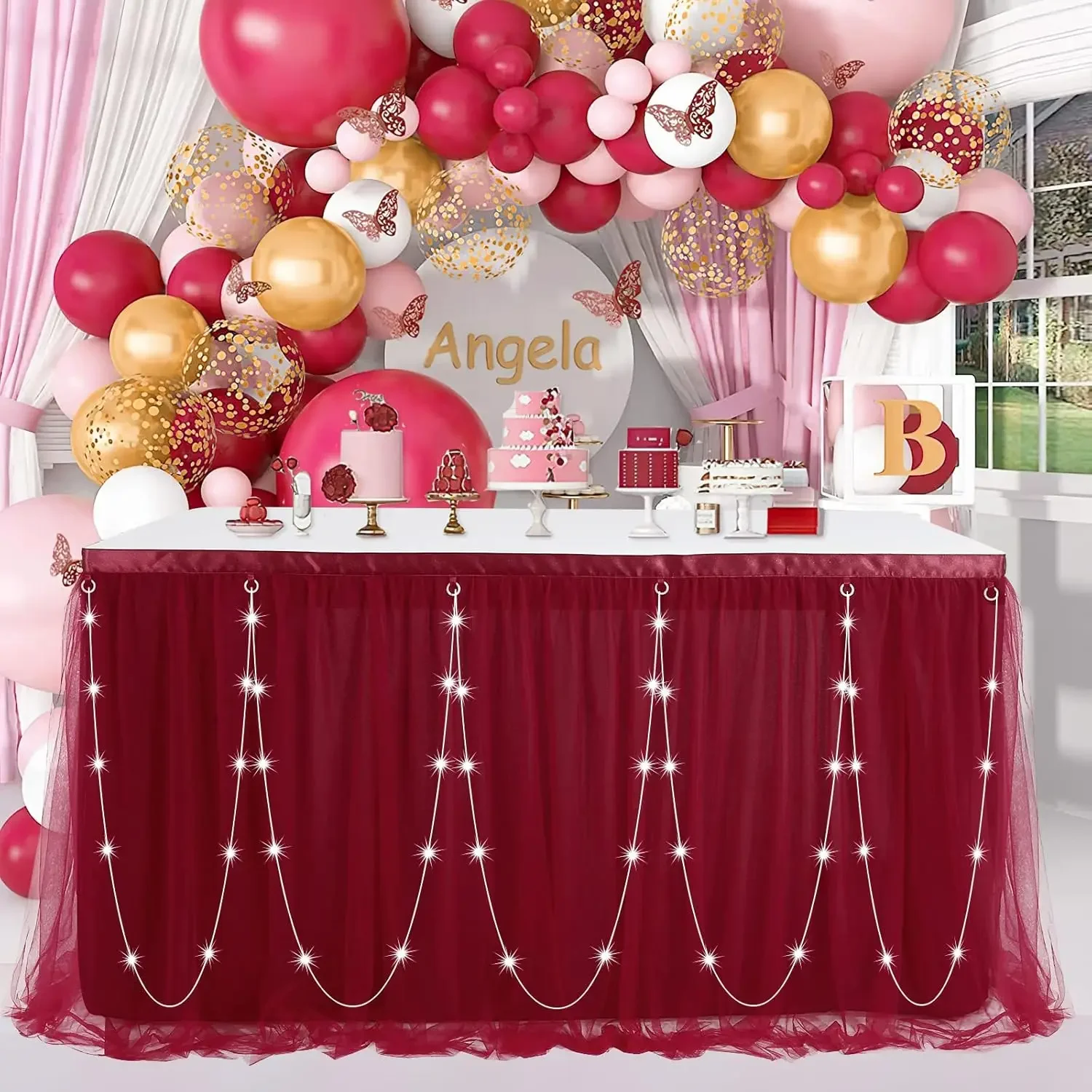 

Юбка-пачка на стол, 14 футов