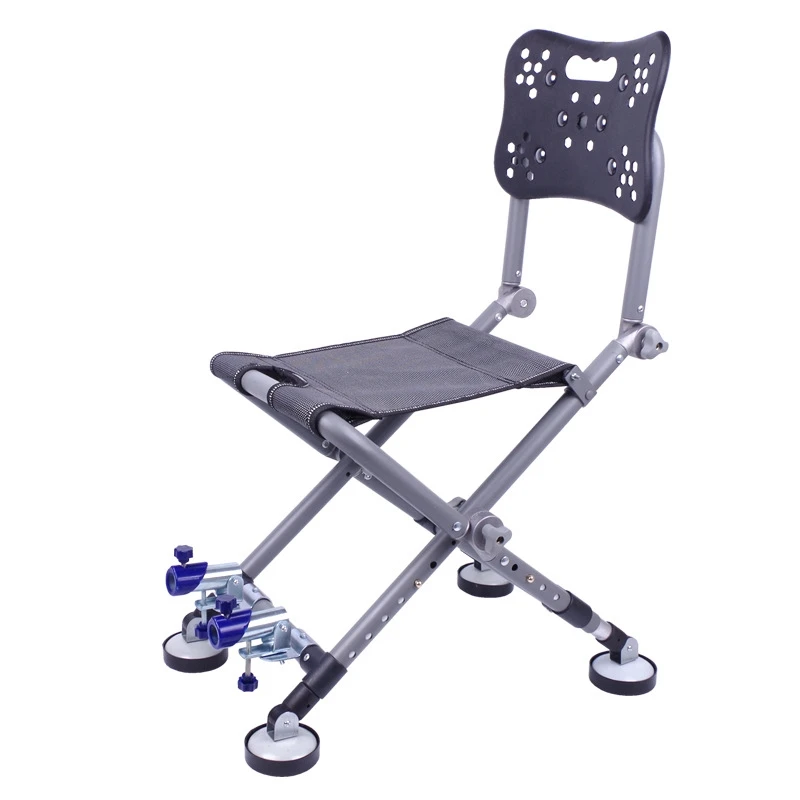 

Новый складной стул для рыбалки из алюминиевого сплава, плавающий стул для рыбалки с платформой, стул для рыбалки