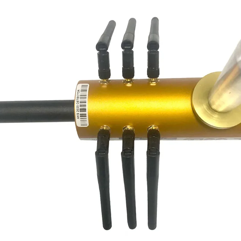 Professional Underground Metal Detector Real Gold AKS 6 Antennas Search Range 800M Detecting Depth 10M Long Range Metal Detector
