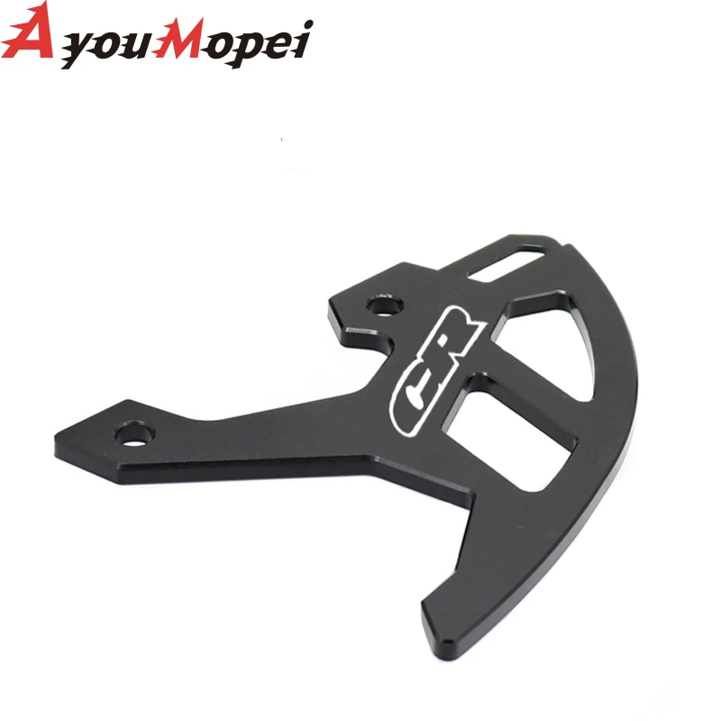 Motorcycle CR LOGO CNC Rear Brake Caliper Guard Cover Protector For Honda CR125 CR125R CR250 CR250R 125 125R 250 250R 2002-2008