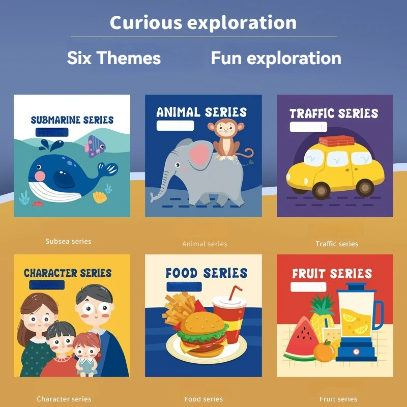 หนังสือสำหรับเด็กเด็กไม่สามารถฉีกของเล่นหินอ่อนสามมิติของเล่นเสริมสร้างความรู้ความเข้าใจสำหรับเด็กปฐมวัย