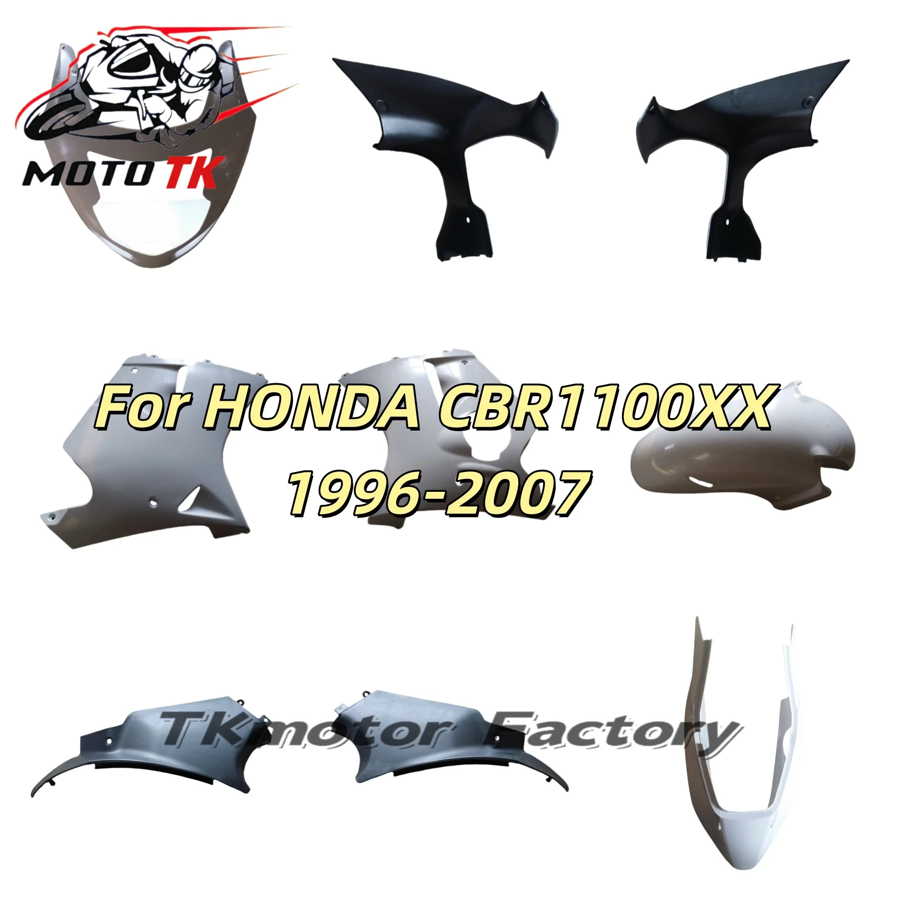 For Blackbird CBR 1100XX 1996 1997 1998 1999-2007 2001 2002 2003 2004 2005 2006 Motorcycle Fairing Kit For Honda CBR1100XX