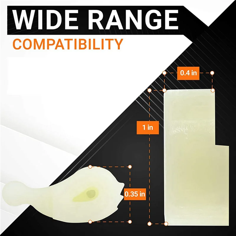 UNCL 240 Pack 80040 مجموعة استبدال الكلاب المحرضة مناسبة تمامًا لغسالات ويرلبول وكينمور - تحل محل 285612 285770