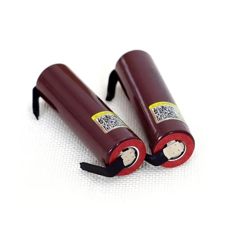 DIY Nickel 3000mAh HG2 18650 Battery  3.7V Rechargeable Li-ion Battery，DisCharge 20A, for High-power Equipment Drone