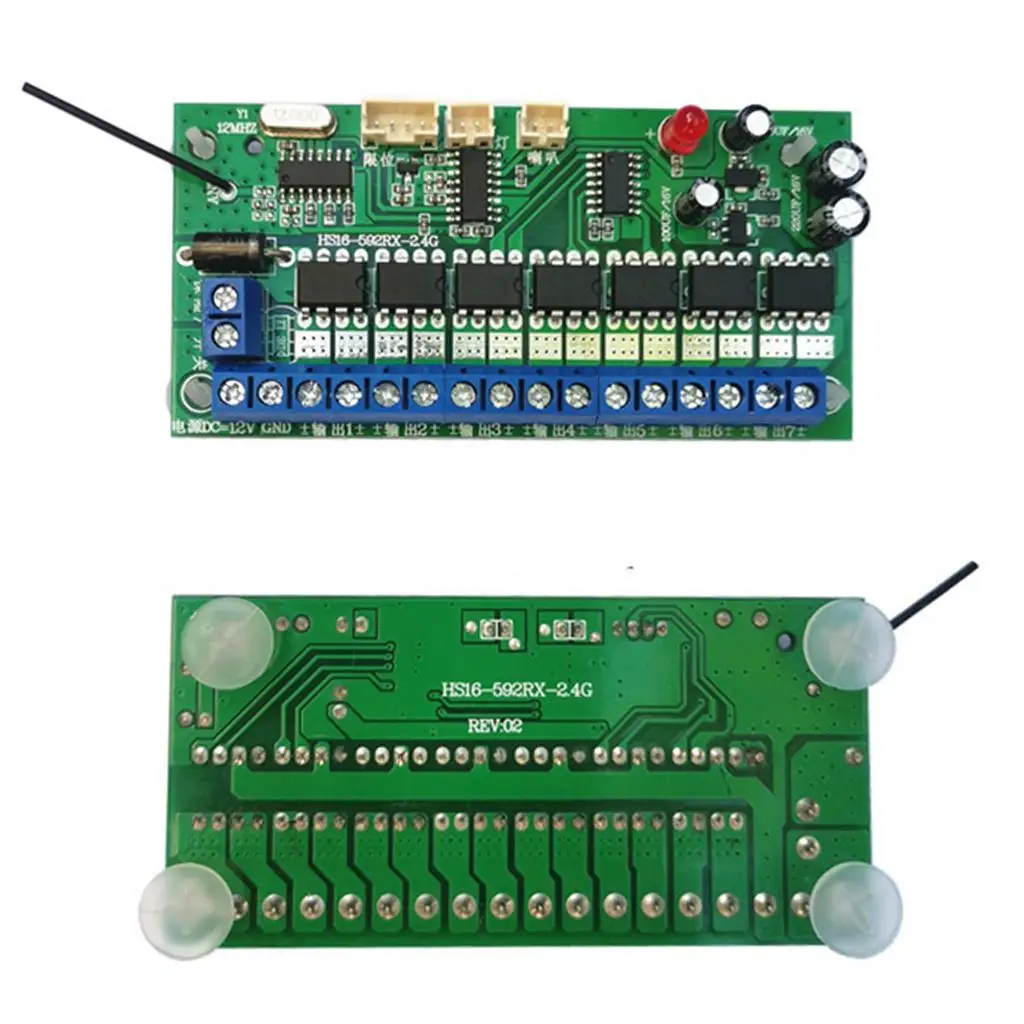 

16-channel 2.4G 3.7V Remote Controller DC6-12V Model Excavator Parts Accs
