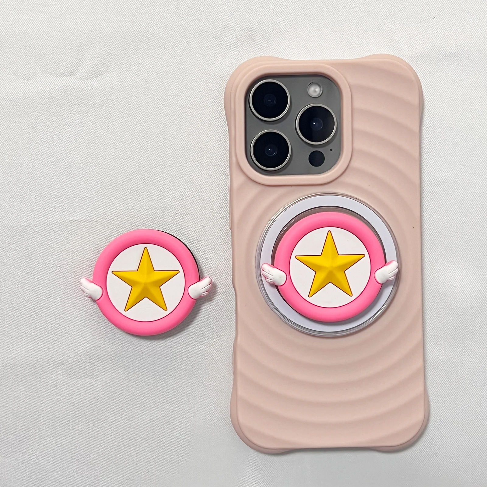 Мягкий держатель для телефона с милыми животными Magic Stick Griptok, подставка для телефона, поддержка iPhone 17, iPhone, 16 Pro Max, Samsung