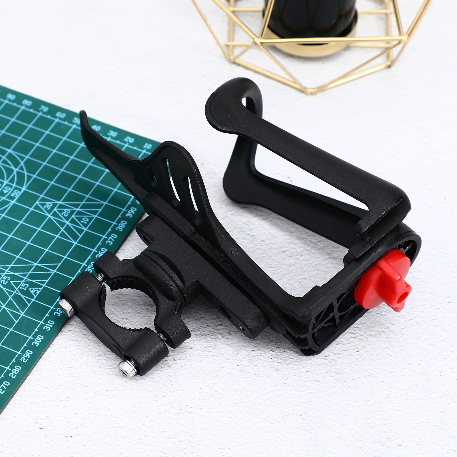 

Universal Bike Water Bottle Cage Adjustable Cycling For Road Mountain Bikes Lightweight Durable Sturdy No Screws