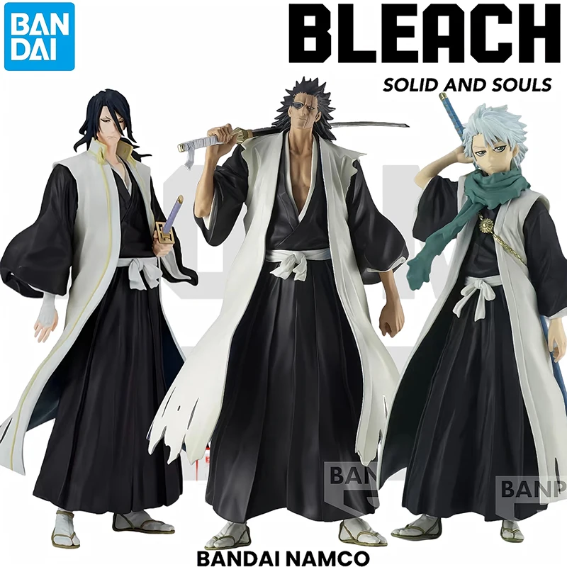 

Подлинная BANDAI NAMCO BLEACH SOLID AND SOULS Kenpachi Zaraki Byakuya Kuchiki в наличии ПВХ фигурка Коллекционная фигурка Игрушечная модель