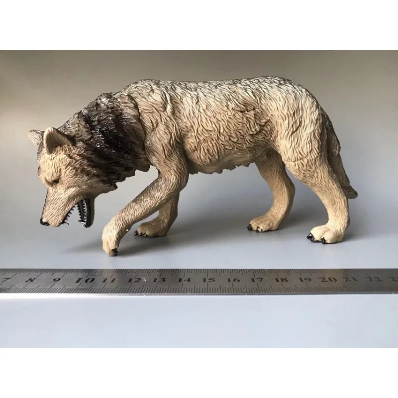 1/6 군인 시뮬레이션 동물 야생 늑대 큰 악마 늑대 동물 모델 12인치 액션 피규어 장면 장식 DIY