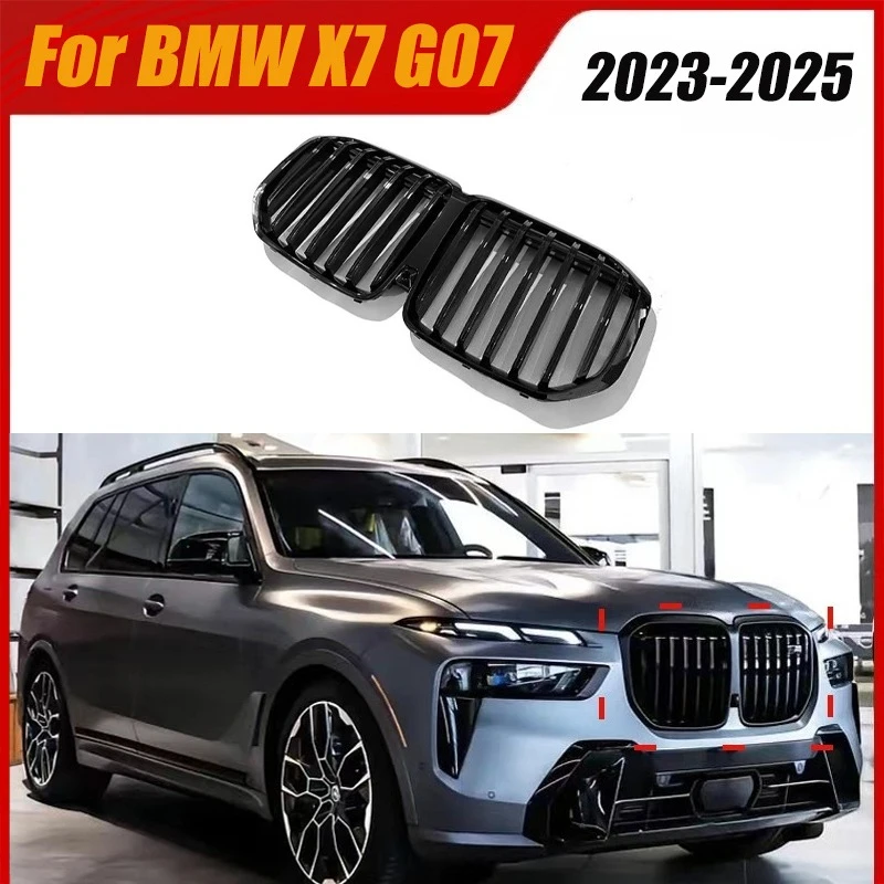 

Front Hood Grille for BMW X7 G07 2023 2024 2025 Car Racing Sport Style Radiator Air Intake Grills Body Kits Tuning Accessories