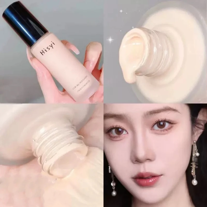 Liquid Foundation Naturally Coverage Concealer for Tattoos Scars for All Skin Tones Transparent Foundation Conceals Blemishes - Image 5