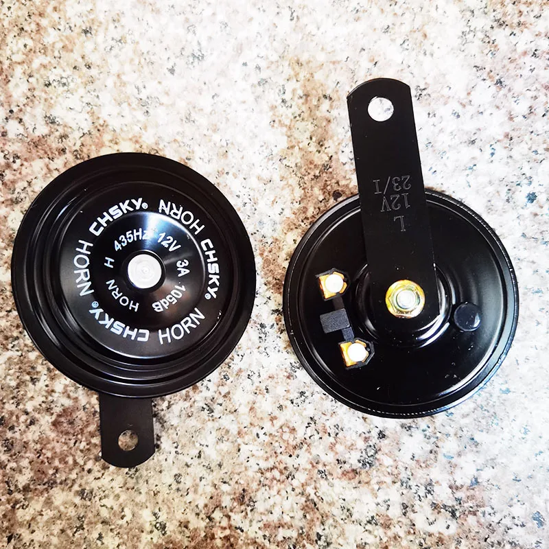 Horn Car Vehicle Motorcycle Electric Bike Scooter 105dB 12V Waterproof Horn Modified Loudspeaker High And Low Tone Universal view 6