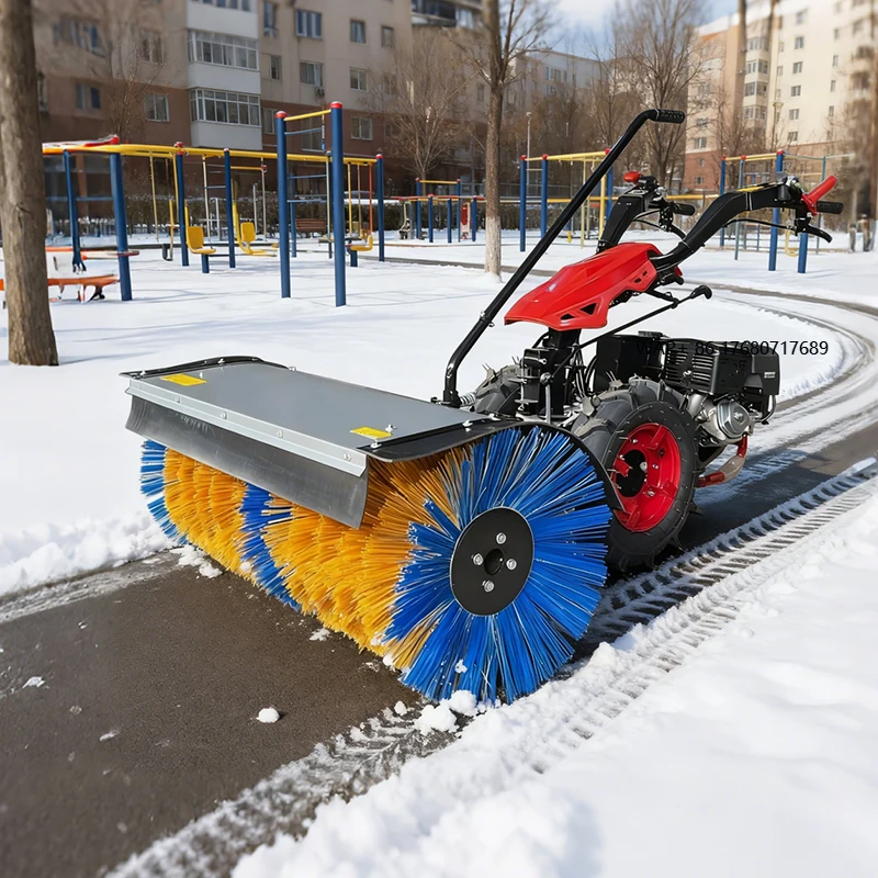 Powered Winter Snow Sweeper Shovel Thrower Electric Manual Start Snow Blower Machine