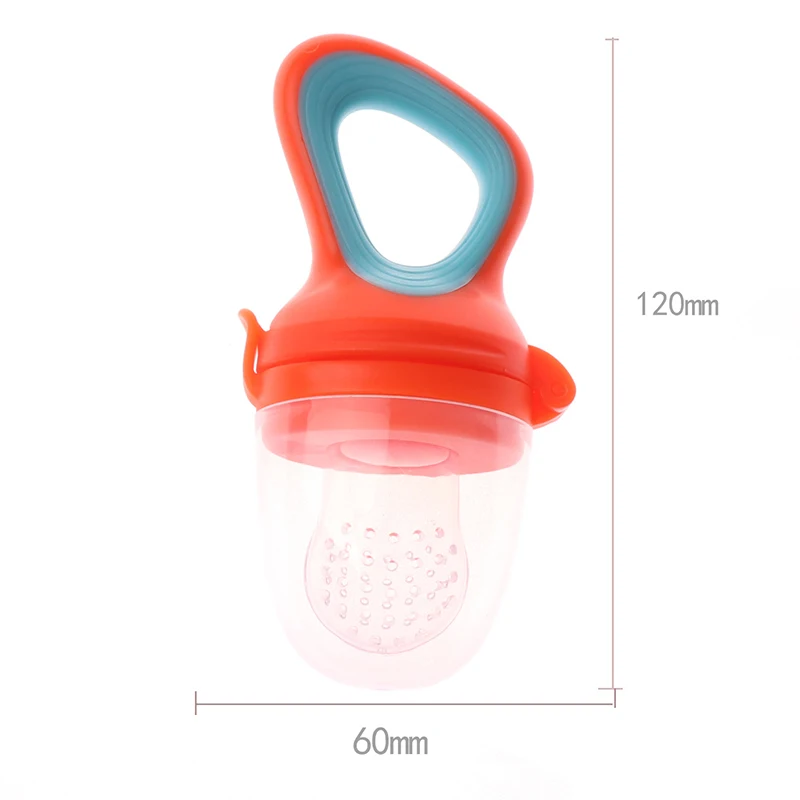 Newborn Pacifier Food Nibble Infant Pacifiers Feeder Kids Fruit Pacifier Baby Feeding Safe Training Nipple Teat Pacifier Bottles