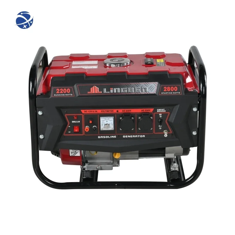 #YUNYI LB2500M  2kw gasoline generator 170HP engine recoil single phase