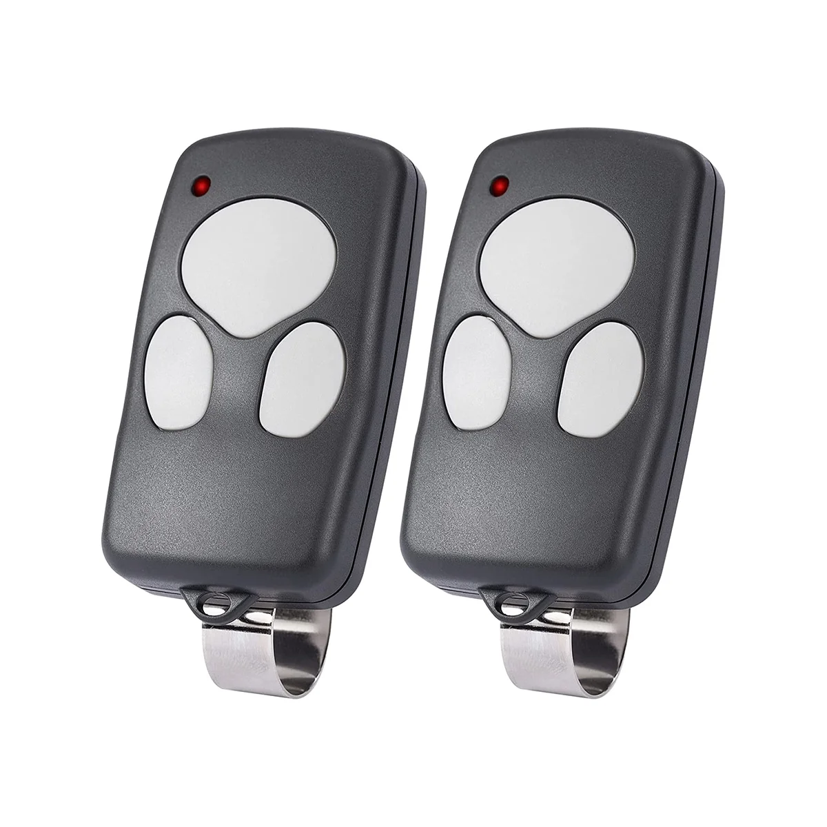 

372310 Garage Door Remote, 3-Button Remote Control Opener with Visor Clip for 300643 3BTM-0372C Garage Door Opener 2Pcs