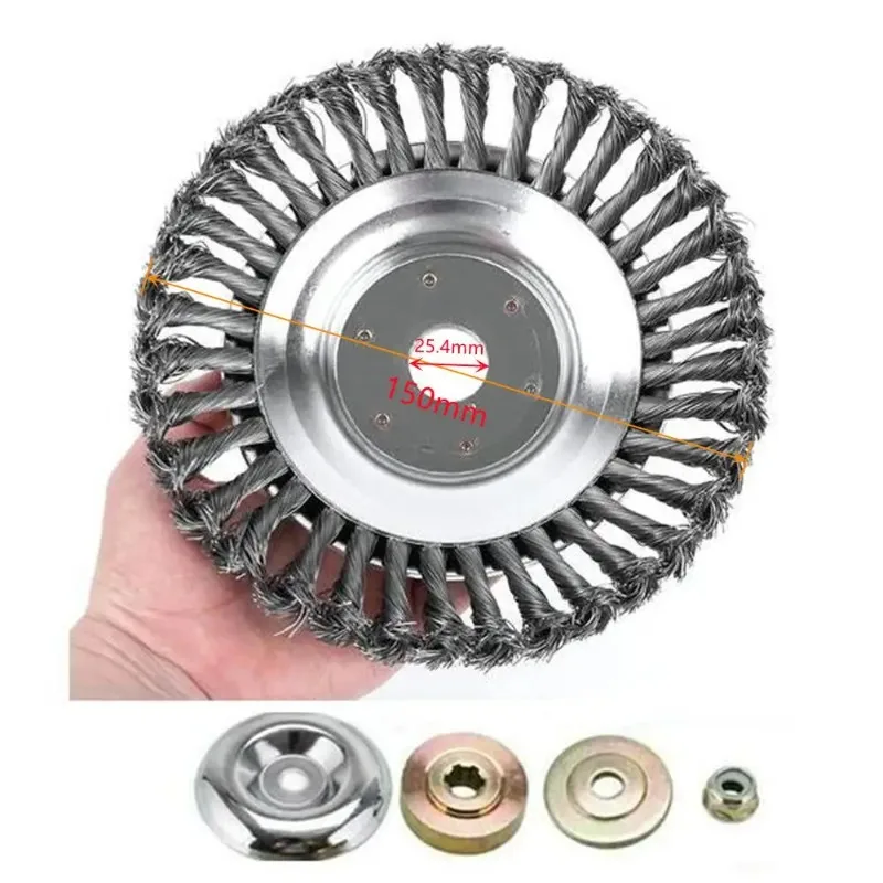 Désherbeur Manuel Universel - Tête De Débroussailleuse Avec Lames 2 Et 5 Dents - Pour Jardin, Pelouse, Allées - Facile à Installer