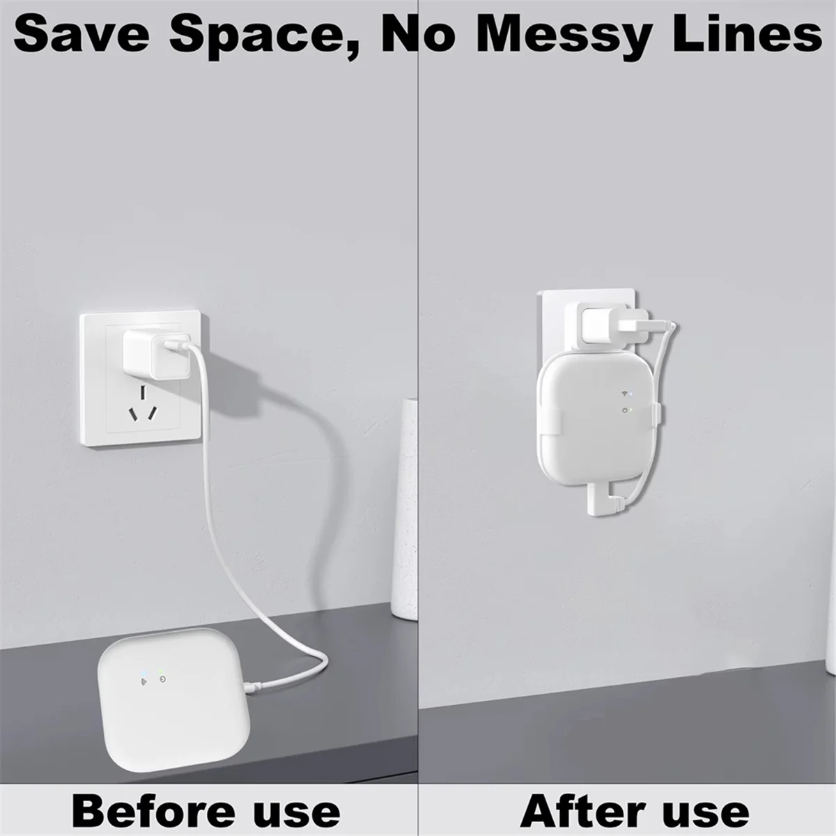 Support mural N97R pour Module de synchronisation de clignotant, support XR, synchronisation Standard USB, support de rangement pour prise de synchronisation