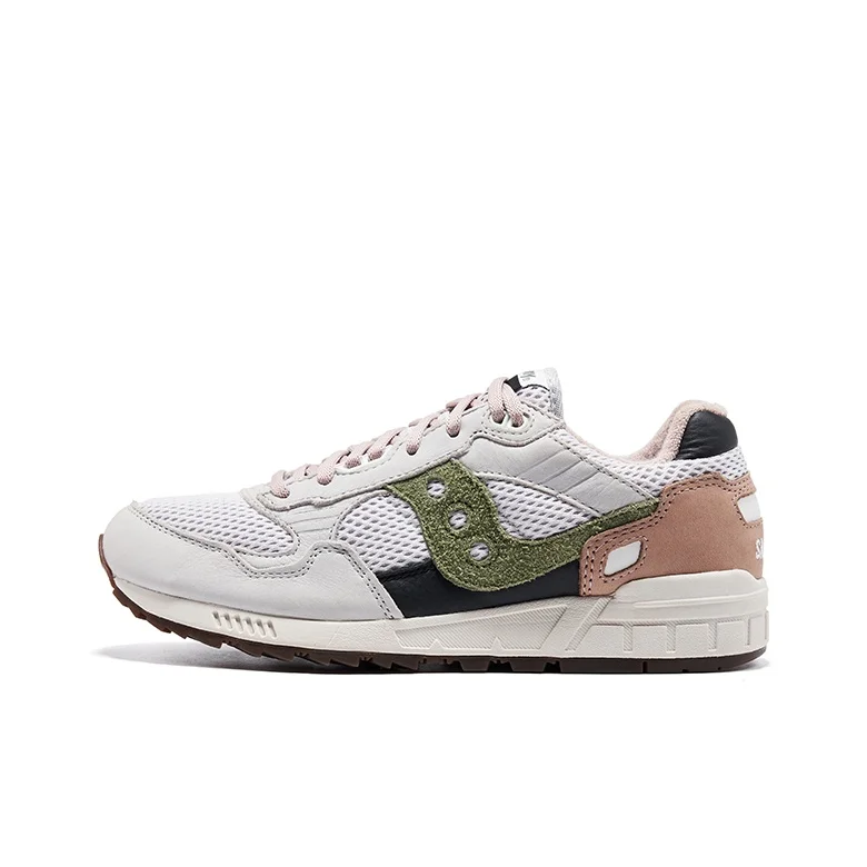 Saucony Shadow 5000 Vintage Cushioning Slip Resistant Thermal Low top Casual Running Shoes Unisex Gray Green S70779-2