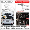 ZJCGO OEM 전면 후면 후진 주차 센서, PDC 자동차 후진 AID 시스템, 도요타 하이랜더 클루거 XU70 2020 ~ 2024 1