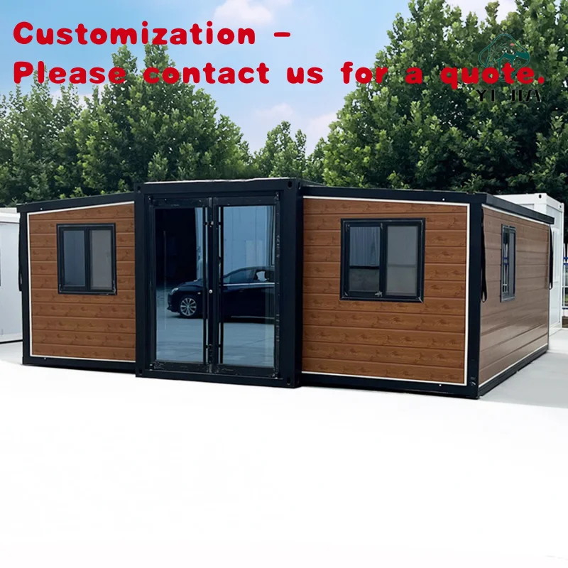 

custom.20/30/40ft Expandable Steel & Sandwich Panel Container House with Modern Design and Bedroom Outdoor Use