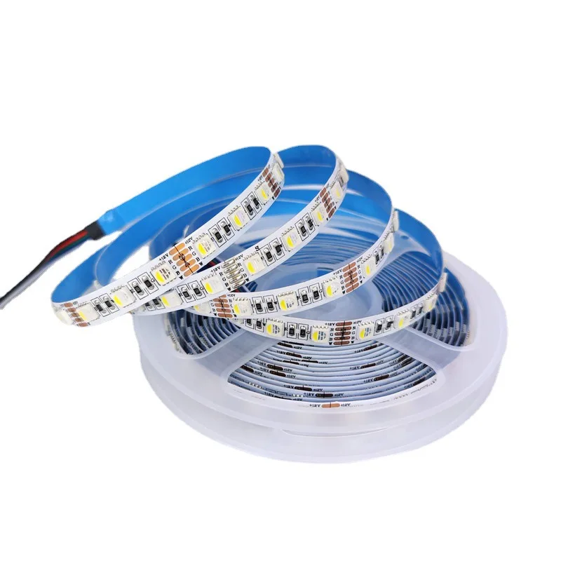 5m RGBW RGBWW RGB Natural White 4 in 1 Srip 5050 RGB Strip Changeable  Colorful Strip 72 LED/M 12V 24V Room KTV Bar Dance strip