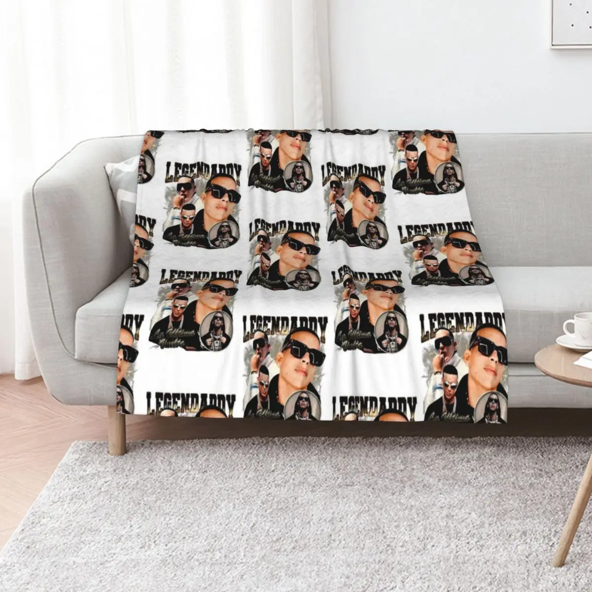 

retro Daddy Yankee Throw Blanket Camping Weighted christmas gifts for winter Blankets