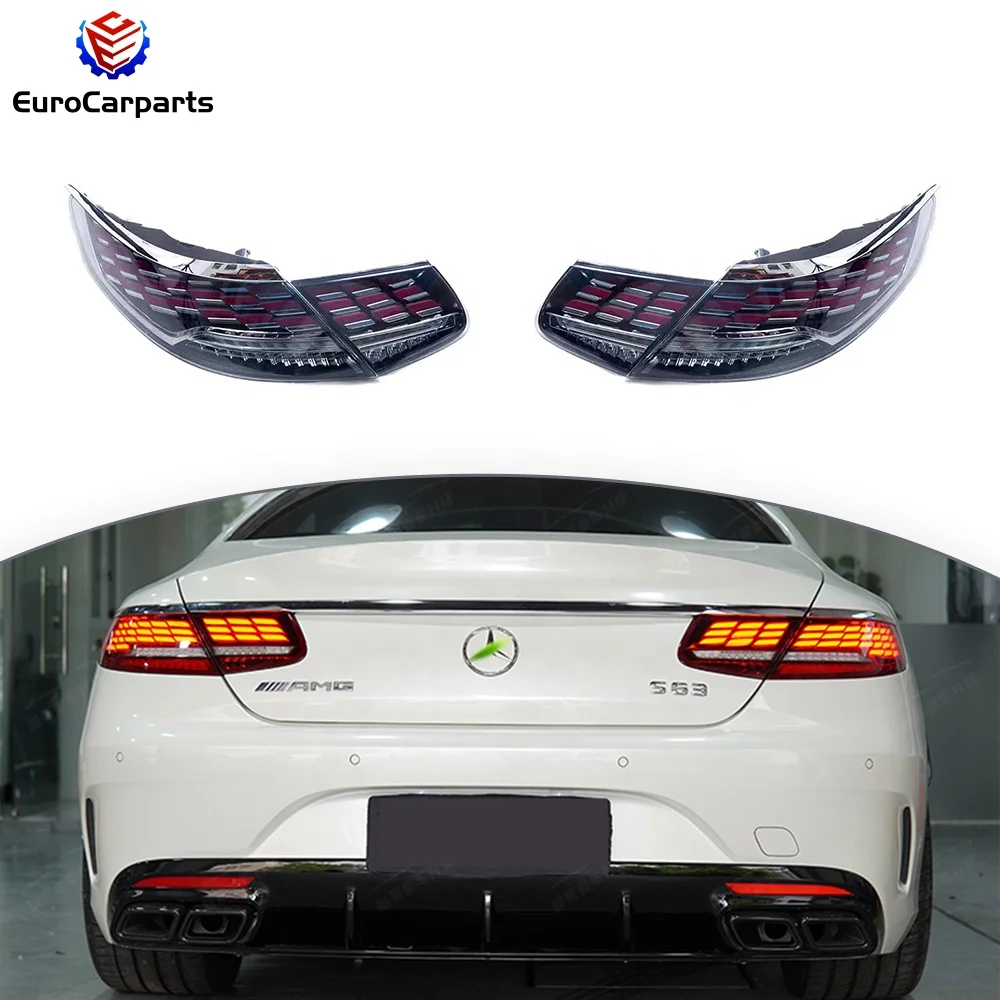 S Class  Coupe C217 S63 S500 S65 Tail Lights for S Class C217  S63 S500 S65 Led Tail Lamp for C217 S63 S500 S65 Auto Parts